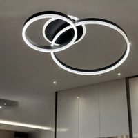 LED осветително тяло Beauty Black 2 BIG Circle Еквивалент 600W с дистанционно