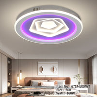 LED осветително тяло Round Levels RGB еквивалент 800W с дистанционно