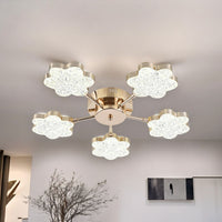 LED осветително тяло Golden Flowers еквивалент 400W