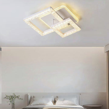 LED осветително тяло 1+1 SQUARE BUBBLES Еквивалент 400W Дистанционно управление