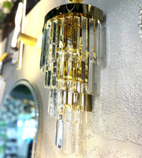 Стенен аплик Cristal Dark Golden Luxury