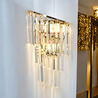 Стенен аплик кристал Milano Gold