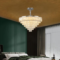LED осветително тяло MEMPHIS 50cm Кристал Еквивалент 600W С дистанционно управление