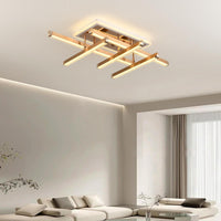 LED осветително тяло 5 LINES GOLD Регулируемо Еквивалент 600W С дистанционно
