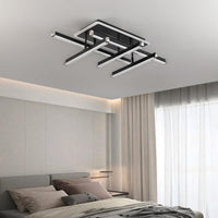 LED осветително тяло 5 LINES BLACK Регулируемо Еквивалент 600W С дистанционно