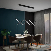 LED осветително тяло пендел BLACK LINES еквивалент 300W с дистанционно