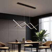 LED осветително тяло пендел BLACK LINES еквивалент 300W с дистанционно