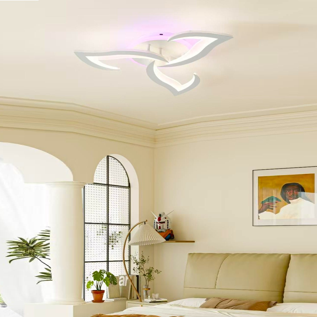 LED осветително тяло Mini Narcisse RGB Еквивалент 300W с дистанционно