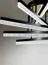 LED осветително тяло за таван Mira 5 линии, еквивалент 500W, с дистанционно