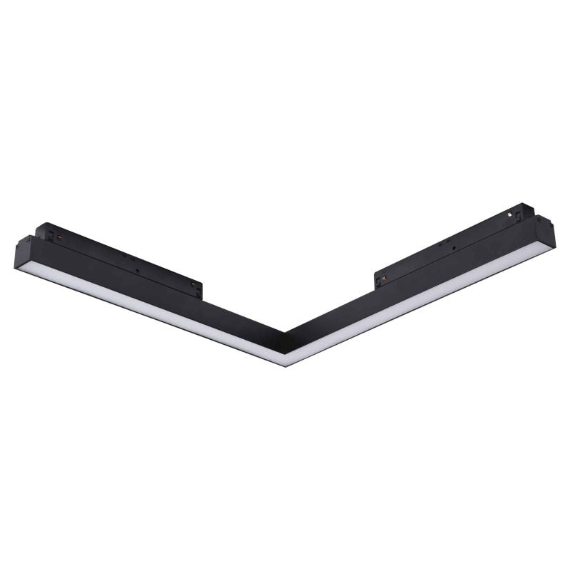 LED спот 90 градуса 24W 62cm магнитен CCT черен мат