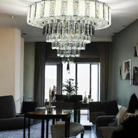 LED осветително тяло Cristal Galadriel Еквивалент 800W с дистанционно