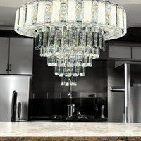 LED осветително тяло Cristal Galadriel Еквивалент 800W с дистанционно