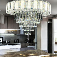 LED осветително тяло Cristal Galadriel Еквивалент 800W с дистанционно