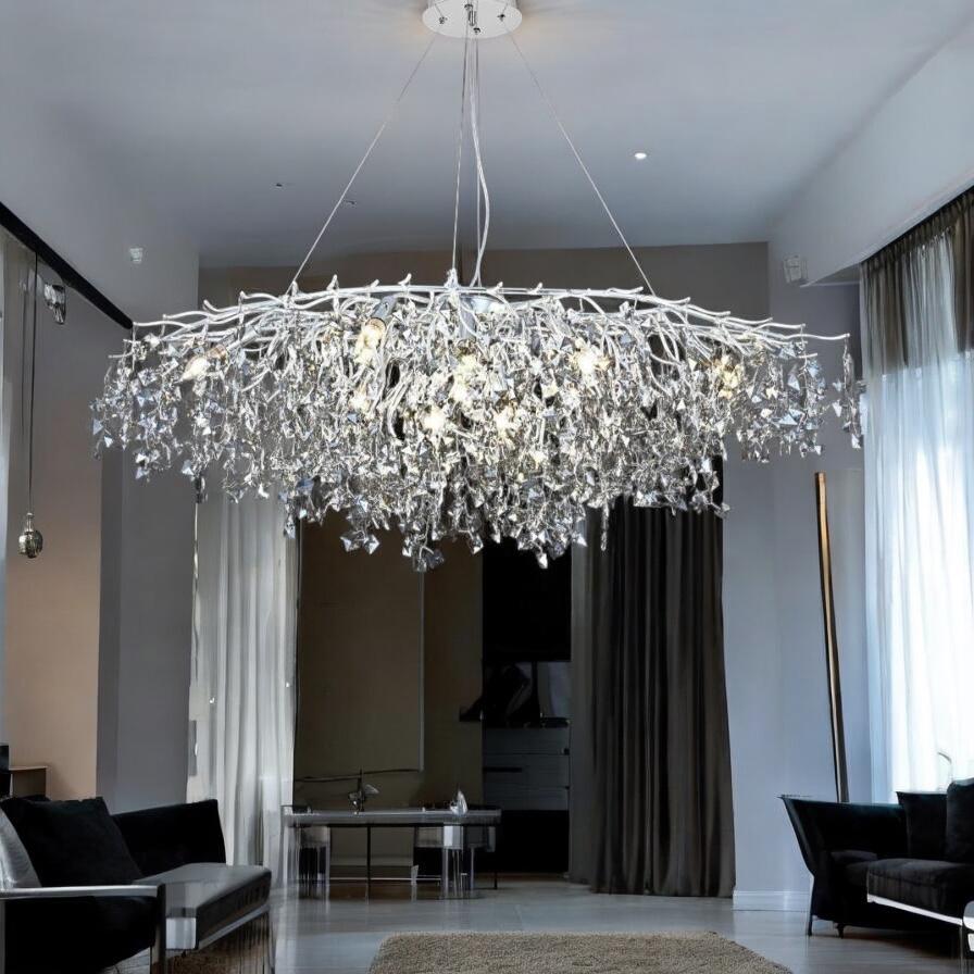 Полилей кристал LUXURY Silver SOFT 120x55cm