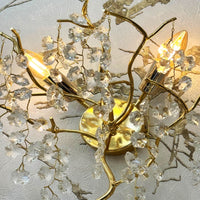Аплик за стена Cristal Luxury Golden Ravena