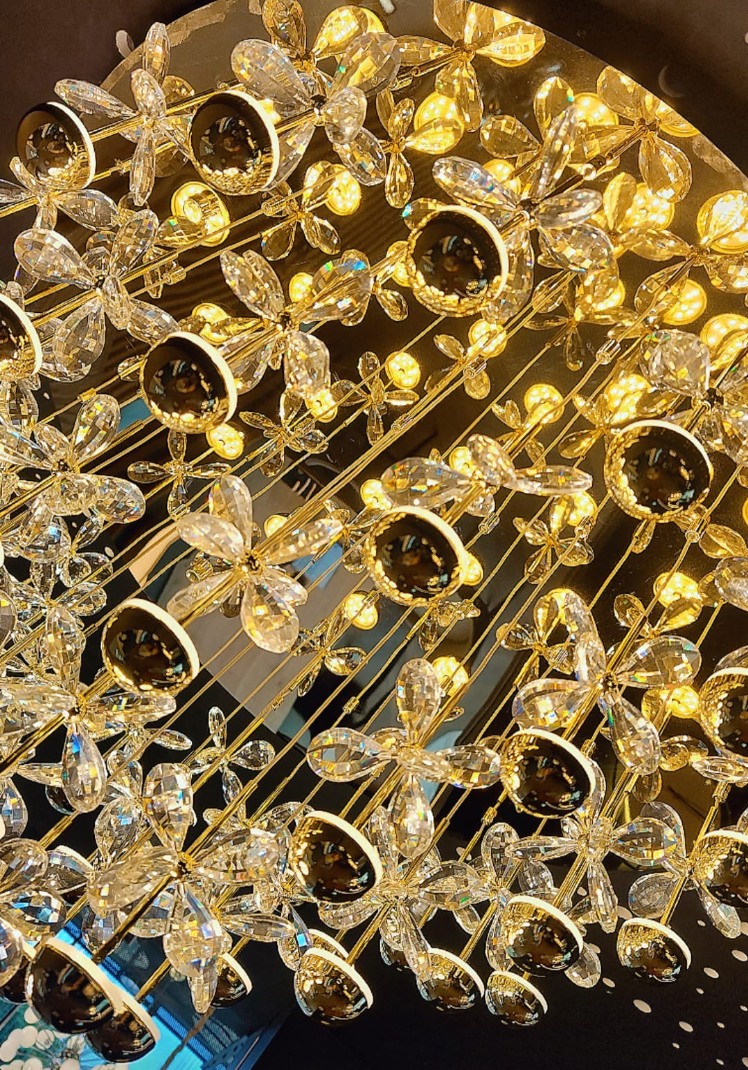 Осветително тяло аплик Crystal PIANOPOLI 3 Gold еквивалент 800W