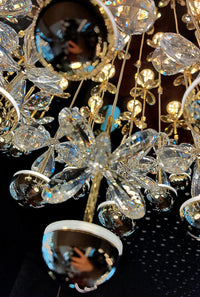 Осветително тяло аплик Crystal PIANOPOLI 3 Gold еквивалент 800W