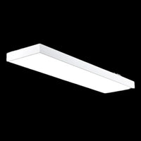 LED панел 72W 117.5 x 28cm Бял За повърхностен монтаж/Окачен Еквивалент 400W