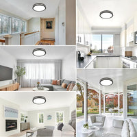 Aplica LED 40W Rotunda Miraq Neagra Exterior Lighting Fixtures