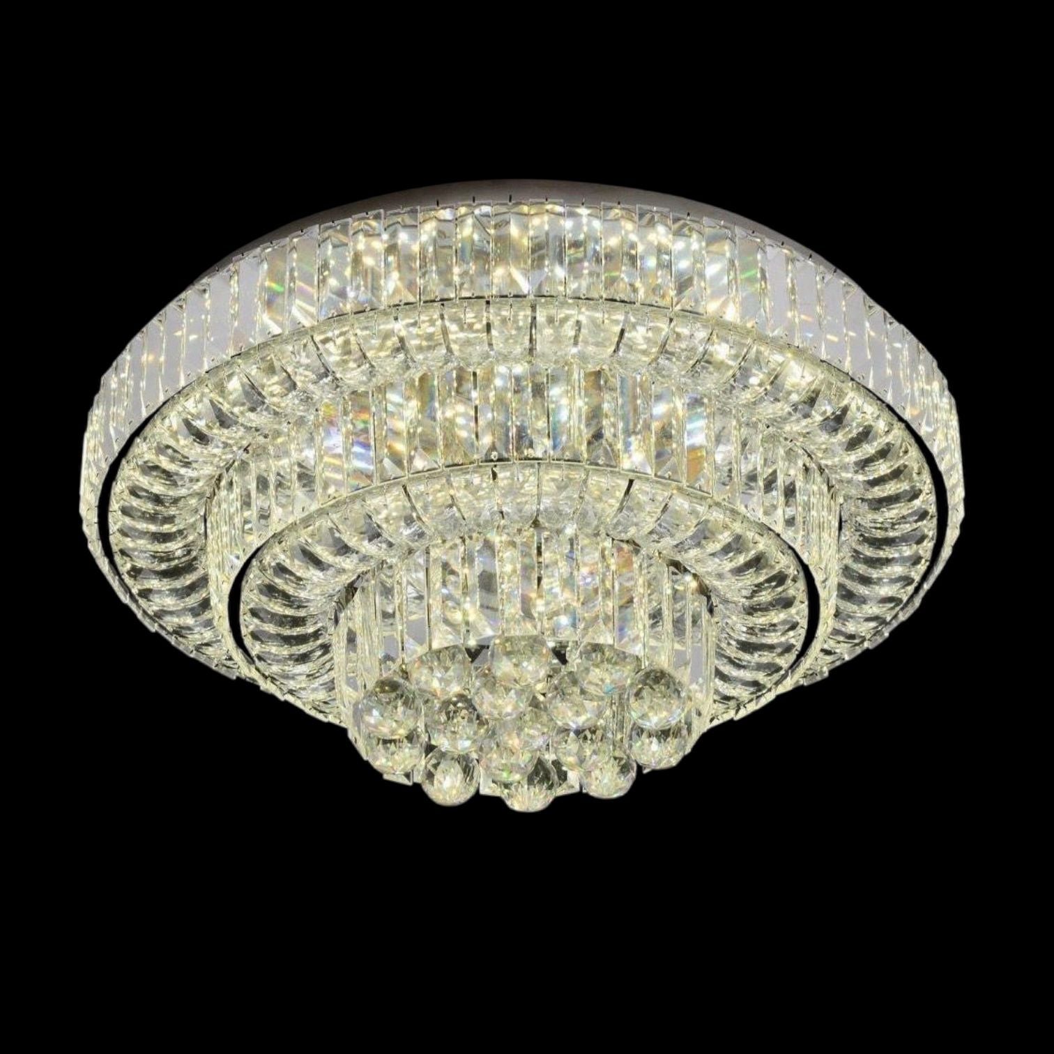 LED осветително тяло Klyra CRISTAL Еквивалент 500W Дистанционно управление