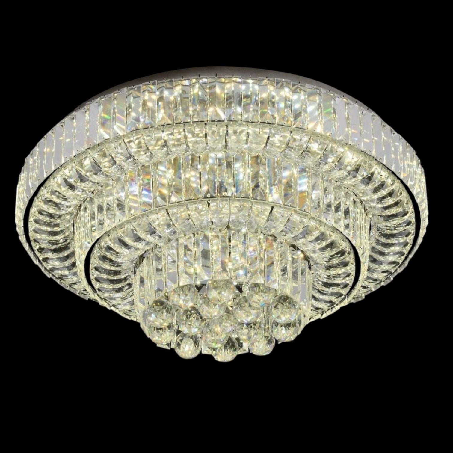 LED осветително тяло Maxi Klyra CRISTAL Еквивалент 600W Дистанционно управление