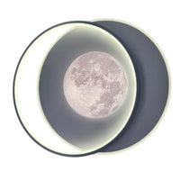 LED осветително тяло Double Circle Maxi-Moon Еквивалент 650W С дистанционно управление