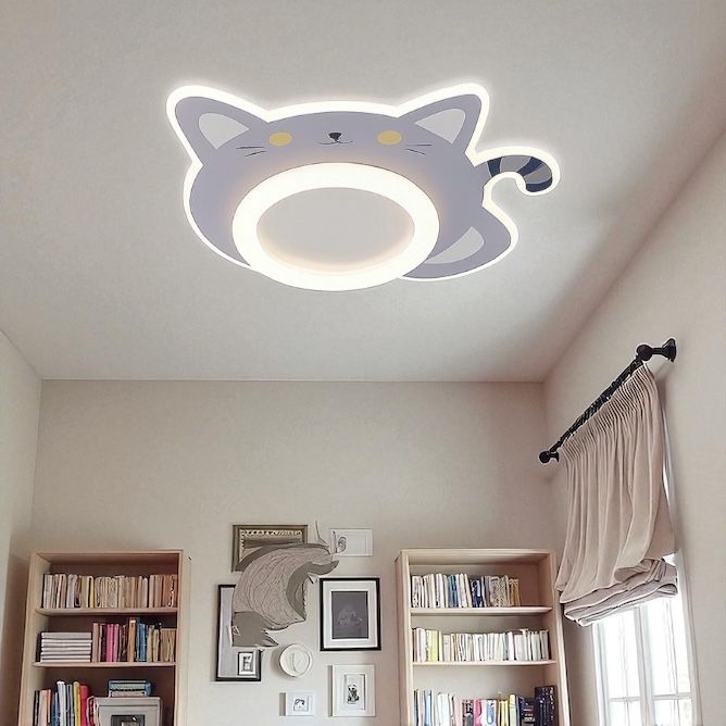 LED осветително тяло Kids Kitty Еквивалент 360W Дистанционно