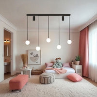 LED пендел с абажур 56W еквивалент 220W с дистанционно