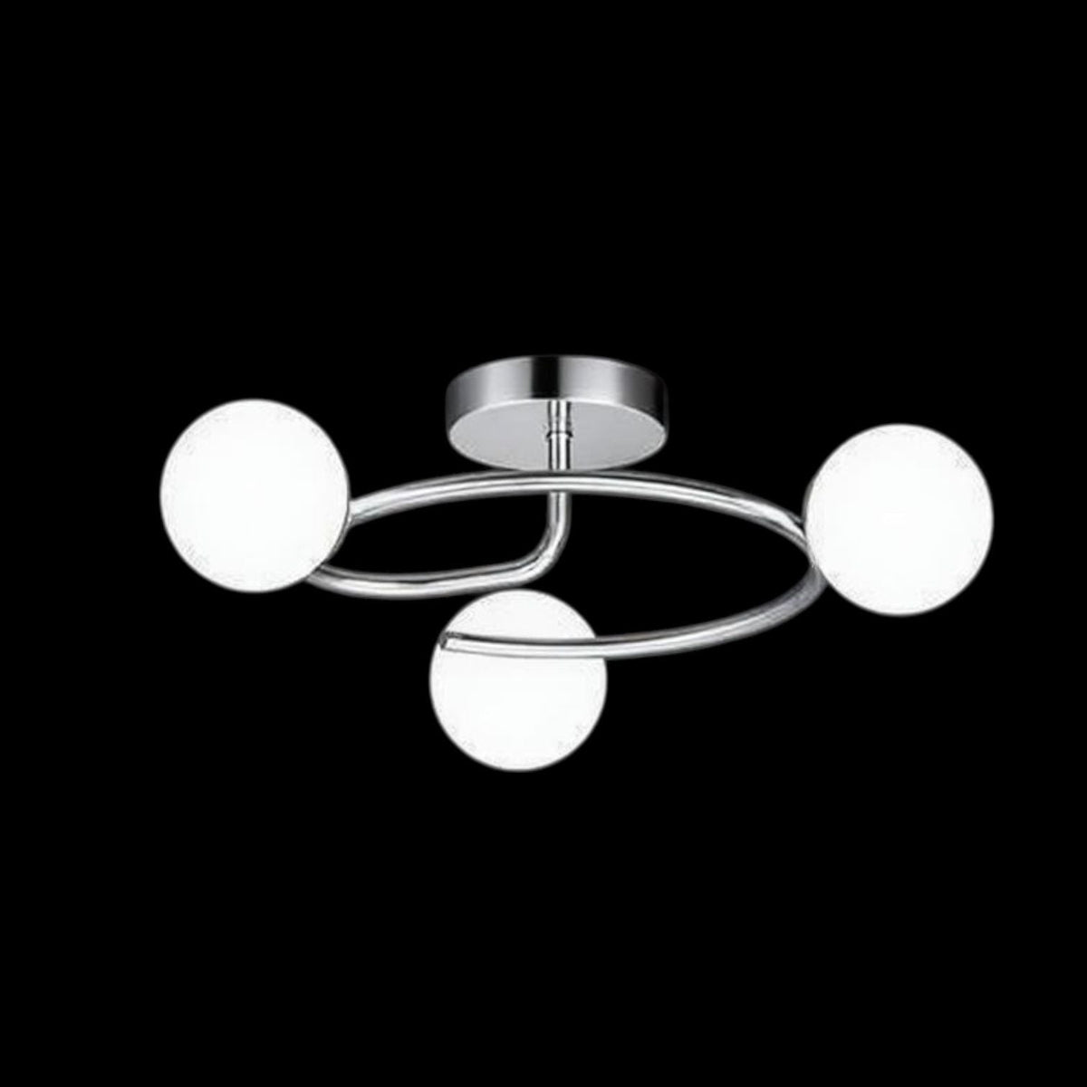 Lustra Abajur 3xE27 Chrome Elegance CHROME / ABAJUR Chandeliers