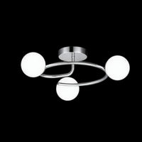 Lustra Abajur 3xE27 Chrome Elegance CHROME / ABAJUR Chandeliers