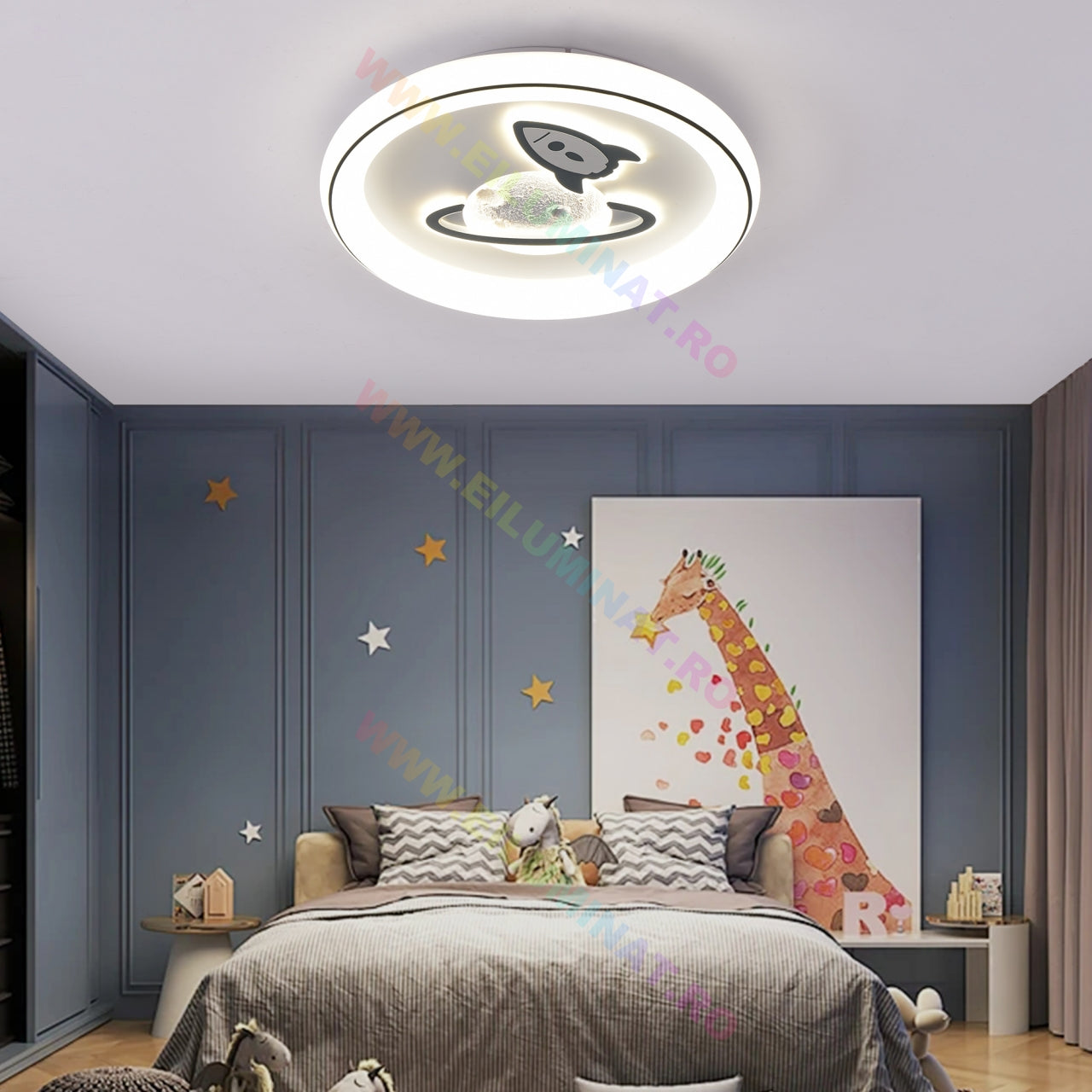 LED осветително тяло CLAVIA Еквивалент 600W Дистанционно управление