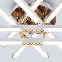 LED осветително тяло FERGA LINES Gold Еквивалент 700W с дистанционно