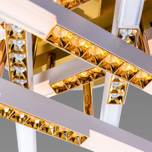 LED осветително тяло FERGA LINES Gold Еквивалент 700W с дистанционно