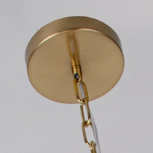 Осветително тяло висящо FUBRI Gold матов абажур