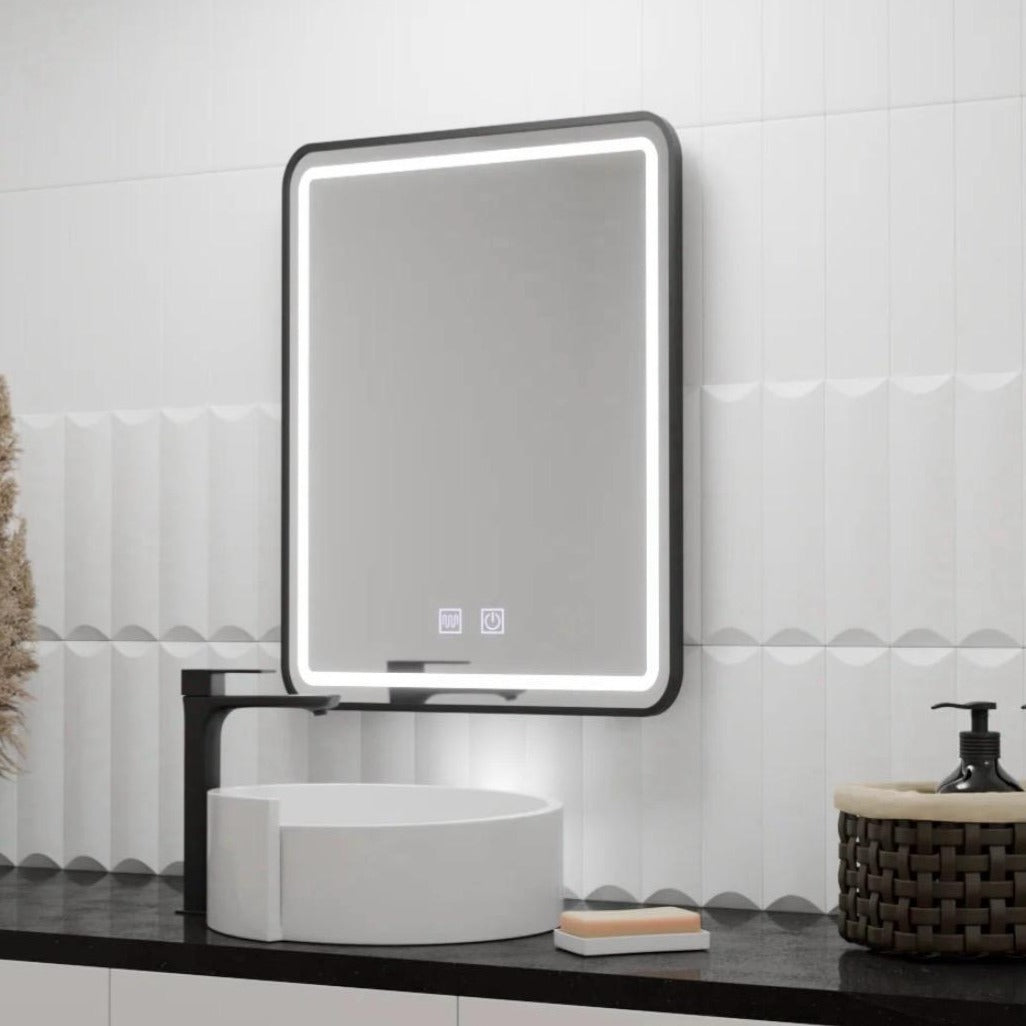LED огледало 50X70cm с функция против замъгляване и Touch