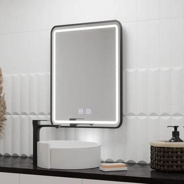LED огледало 50X70cm с функция против замъгляване и Touch