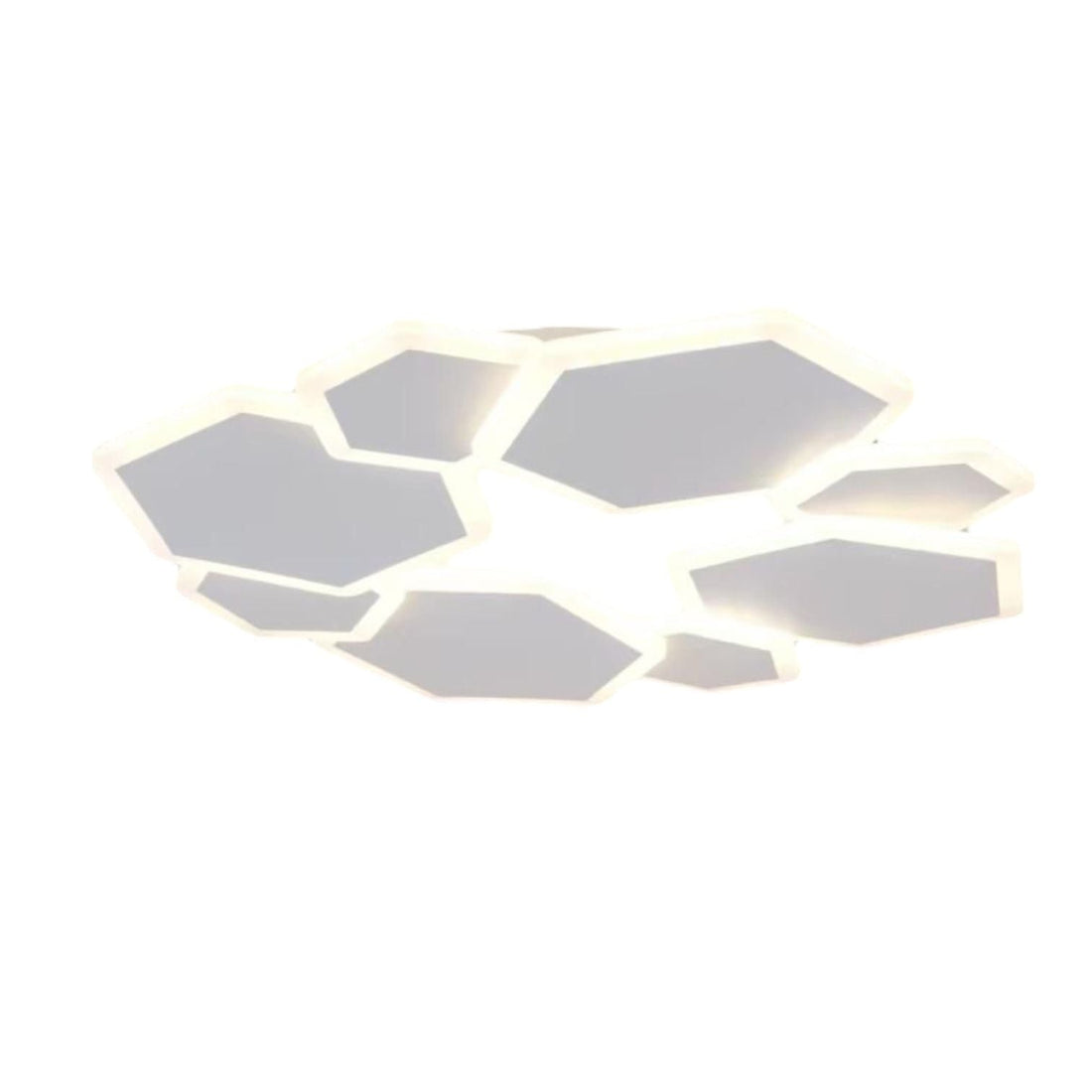 LED осветително тяло VERRA Hexagons 3 функции Еквивалент 650W Дистанционно