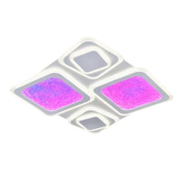 LED осветително тяло RGB SIERA 4 Squares 3 функции Еквивалент 600W с дистанционно