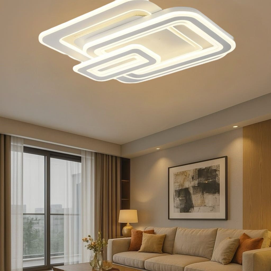 LED осветително тяло TORKA Square 3 функции Еквивалент 650W Дистанционно