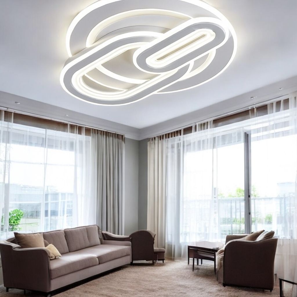 LED осветително тяло TORKA Circle 3 функции Еквивалент 650W Дистанционно