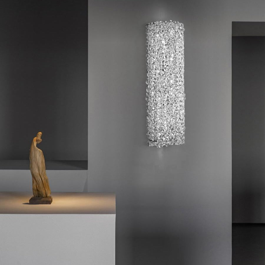 LED аплик RAFO Silver Cristal