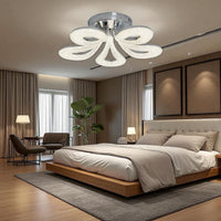 Осветително тяло LED MARLO Chrome Еквивалент 400W Дистанционно