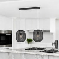 Осветително тяло висящо RINROE Black 110CM