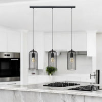 Осветително тяло висящо ROCCAMENA Black 110CM
