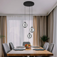 Окачено осветително тяло ARISCANI Black 110CM