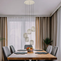 Lustra Suspendata ROMAZZINA 200CM CREM / SUSPENDATE / 200CM Chandeliers