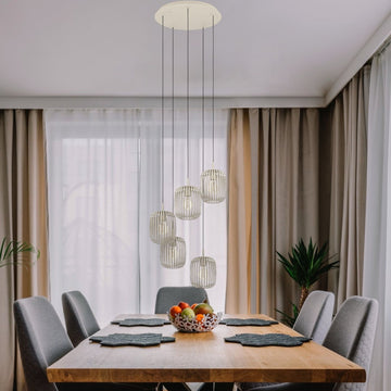Lustra Suspendata ROMAZZINA 200CM CREM / SUSPENDATE / 200CM Chandeliers
