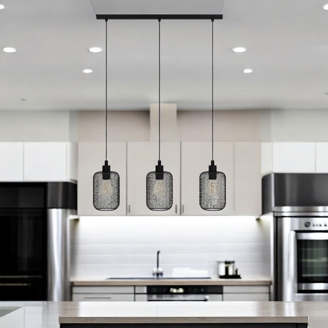 Осветително тяло WRINGTON Black 110CM