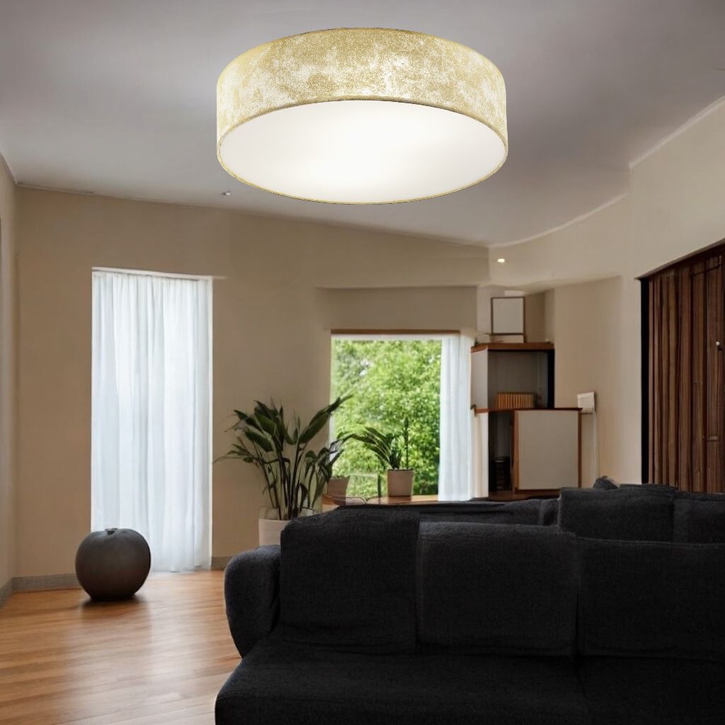 Плафон VISERBELLA Gold Кръгъл 38CM