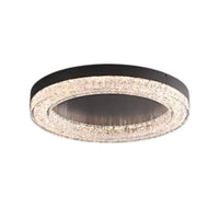 Lustra LED MESA Circle Echivalent 350W Telecomanda NEAGRA / CIRCLE DESIGN Lighting Fixtures